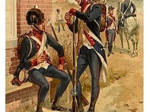 Soldiers At Leisure - 1802 - 1810 - Time For Tobacco By Henry Alexander Ogden - Art Print