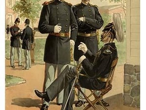 Pickelhaube For Officers - 1880 - 1885 - By Henry Alexander Ogden - Art Print