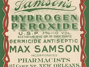 Samson's Hydrogen Peroxide - Art Print