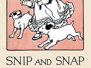Snip and Snap and the Lost Baby by Julia Dyar Hardy - Art Print