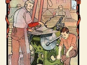 The Printer by H.O. Kennedy - Art Print