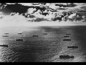 Liberty Ships in Convoy by U.S. Navy - Art Print