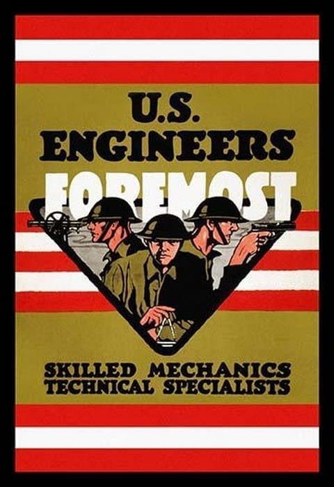 U.S. Engineers Foremost by Charles Buckles Falls - Art Print