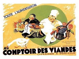 Au Comptoir des Viandes - Art Print