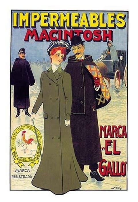 Impermeables Macintosh by Svend Johansen - Art Print