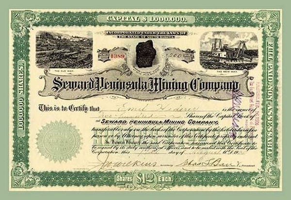 Seward Peninsula Mining Company - Art Print