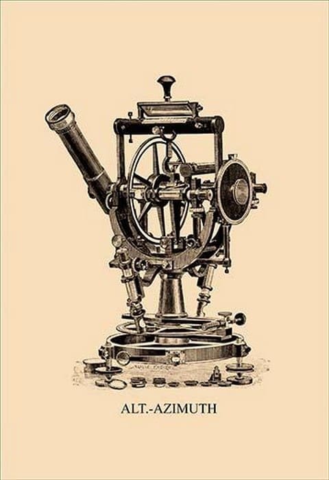 Alt.-Azimuth - Art Print