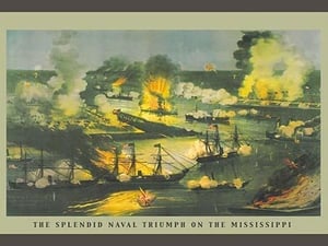 The Splendid Naval Triumph on the Mississippi - Art Print
