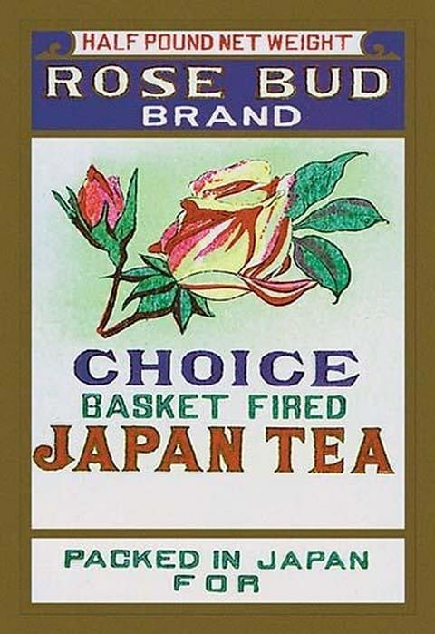 Rose Bud Brand Tea - Art Print