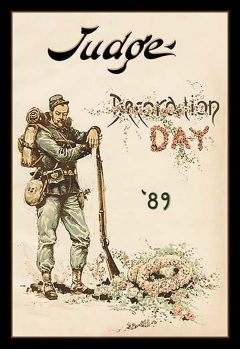 Judge Magazine: Decoration Day '89 - Art Print