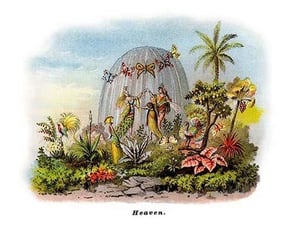 Heaven - Mardi Gras Parade Float Design - Art Print