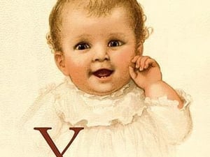 Baby Face X by Dorothy Waugh - Art Print
