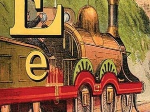 E for the Engine that's Lighted with Coke by Edmund Evans - Art Print