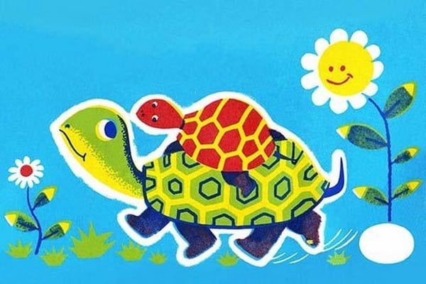 Turtle Dad - Art Print
