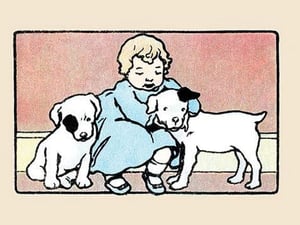 Snip and Snap and the Lost Baby by Julia Dyar Hardy #2 - Art Print