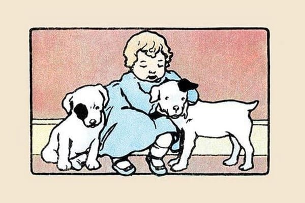 Snip and Snap and the Lost Baby by Julia Dyar Hardy #2 - Art Print