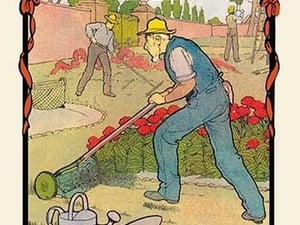 The Gardener by H.O. Kennedy - Art Print