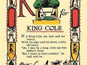 K for King Cole by Tony Sarge - Art Print