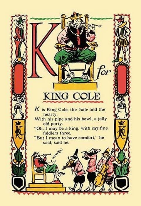 K for King Cole by Tony Sarge - Art Print