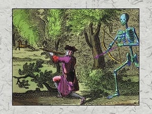 Death and the Hunter - Art Print