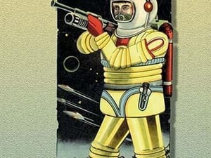 Battery Operated Earth Man - Art Print