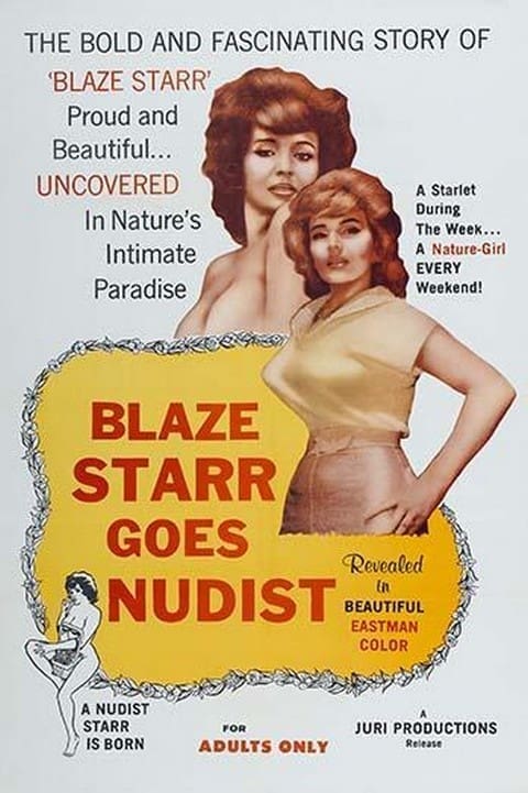 Blaze Starr Goes Nudist - Art Print