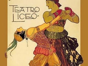 Bailes Rusuos by Leon Bakst - Art Print