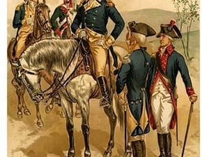 Commander In Chief - 1779 - 1783 - George Washington & His Staff By Henry Alexander Ogden - Art Print
