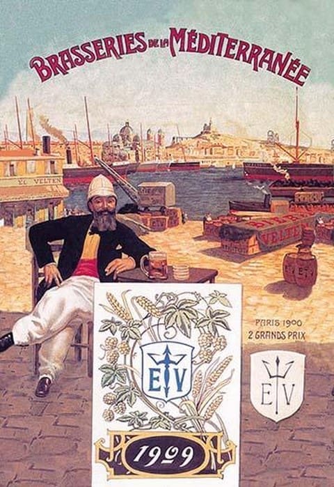 Breweries of the Mediterranean - Art Print