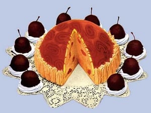 Spanish Bomb Cake - Art Print