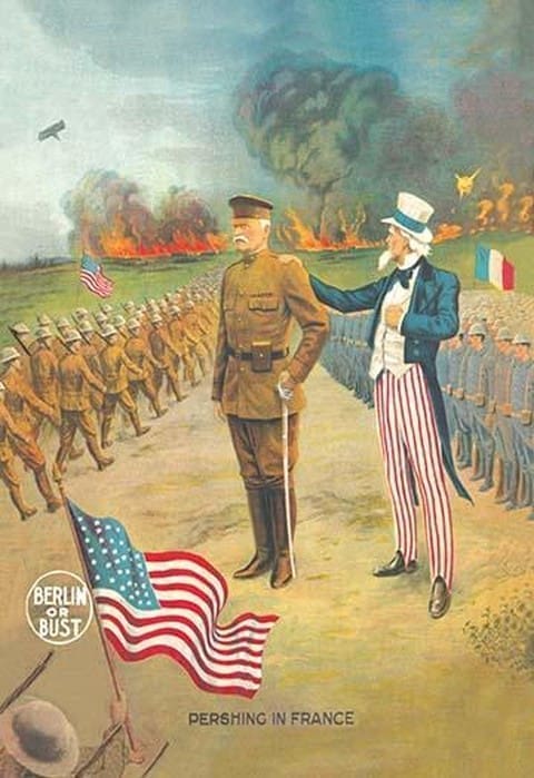 Pershing in France - Berlin or Bust! - Art Print