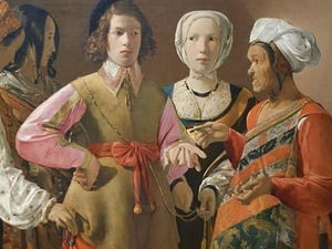 The Fortune Teller by Georges de la Tour - Art Print