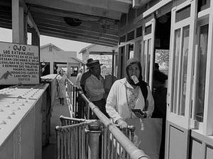 Mexicans entering the United States by Dorothea Lange - Art Print