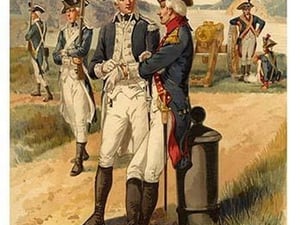 Infantry & Artillery - 1783 - 1796 - Hudson River Defenses By Henry Alexander Ogden - Art Print