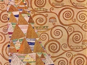Anticipation by Gustav Klimt - Art Print