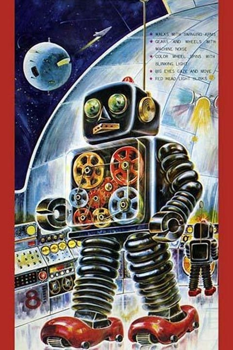 Gear Robot #3 - Art Print