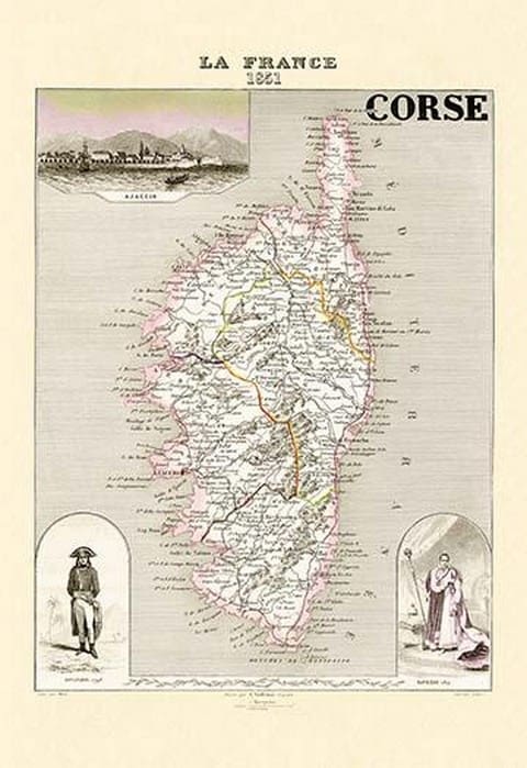Corse by Par M. Vuillemin - Art Print