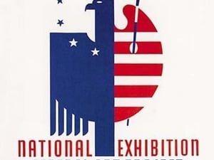Frontiers of American Art: National Exhibition by WPA - Art Print