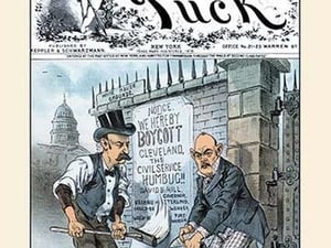 Puck Magazine: Another 'Boycott' by Frederick Burr Opper - Art Print