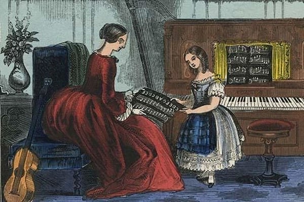 Here are the Notes May Dear by Charles Butler - Art Print