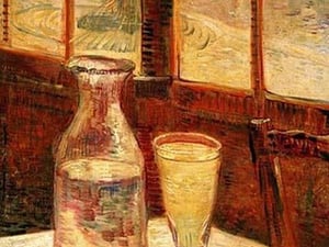 The Still Life with Absinthe by Vincent van Gogh - Art Print
