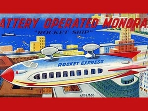 Battery Operated Monorail 'Rocket Ship' - Art Print