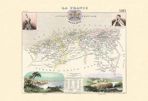 Algerie by Par M. Vuillemin - Art Print
