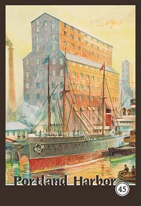Portland Harbor - Art Print