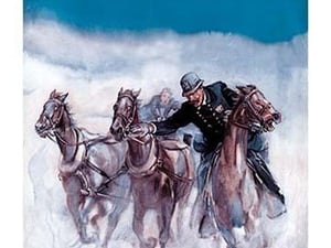 Mounted Policeman Stops Runaway Wagon - Art Print