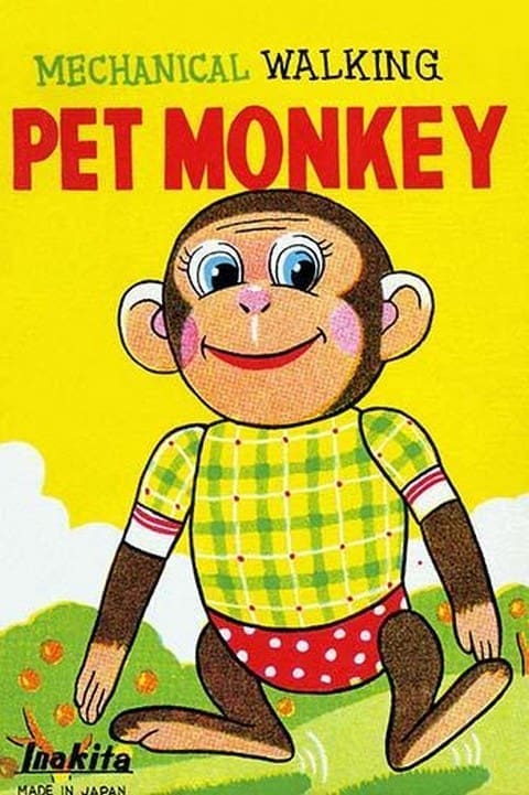 Mechanical Walking Pet Monkey - Art Print