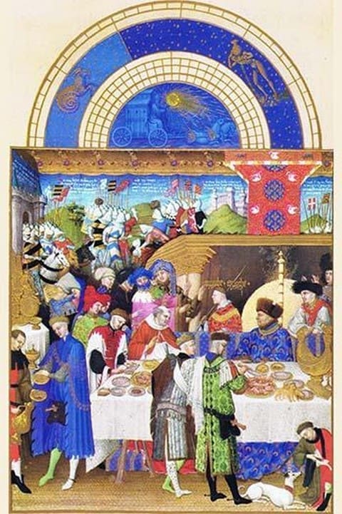 Le Tres Riches Heures du Duc de Berry - January by Paul