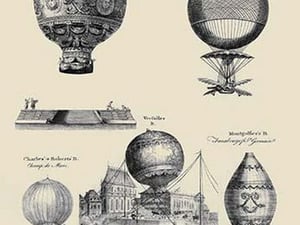 Air-balloons by Andrew Bell - Art Print