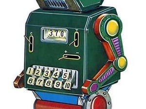 Answer Game Robot - Art Print
