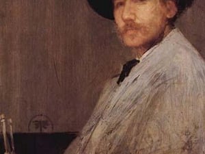 Self Portrait by James Abbot McNeill Whistler - Art Print